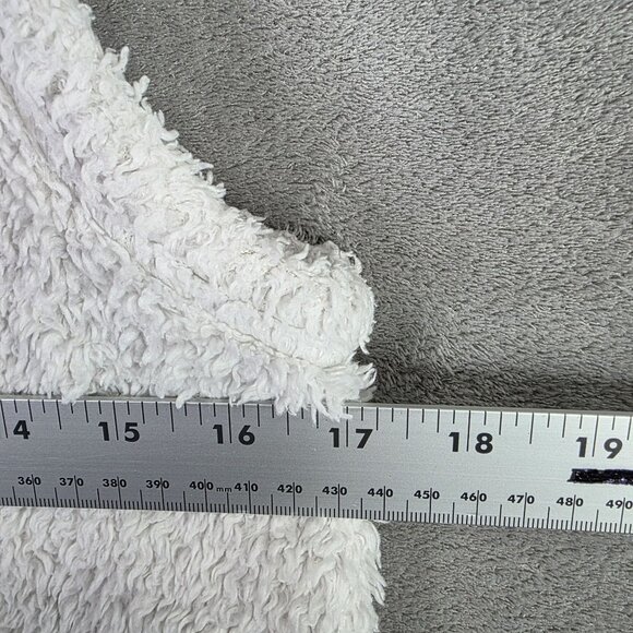 Womens Patagonia Los Gatos White Fleece Vest Jacket Full Zip Polyester Size XL - Picture 6 of 8